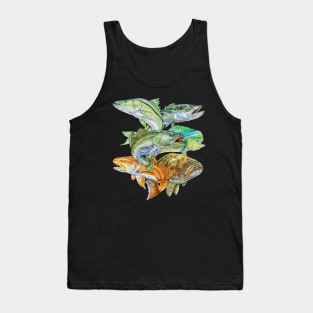 Saltwater Game Fish Tank Top